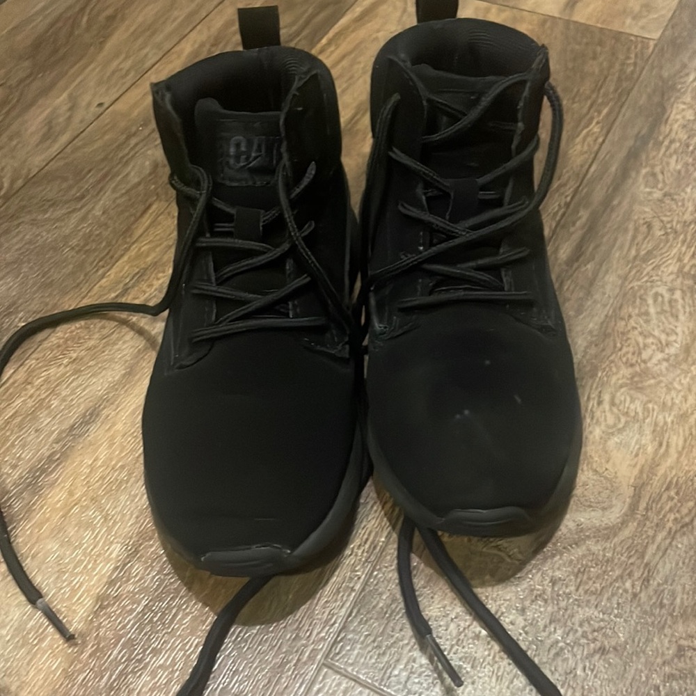 Boys Catapillar Suede Boots